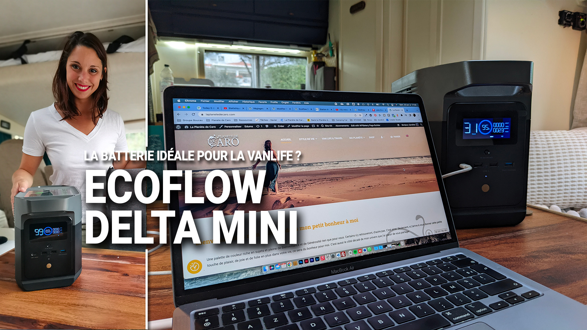Test, review of Delta Mini Ecoflow with discount code