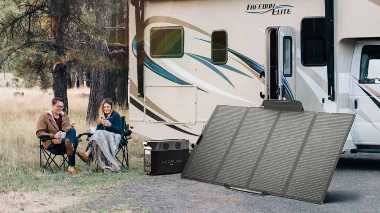400 Watts Ecoflow solar panel review and gift code