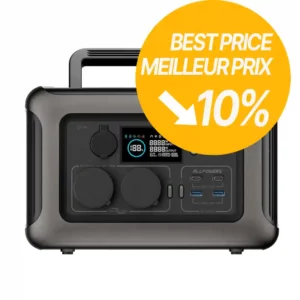 Portable Home Backup Power Station 600W LifeP04 AllPowers R600