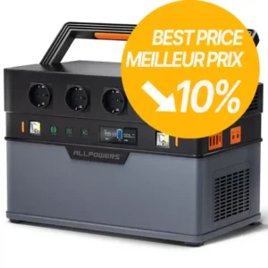 AllPowers S1500 Portable Home Backup Power Station 1500W 1092Wh