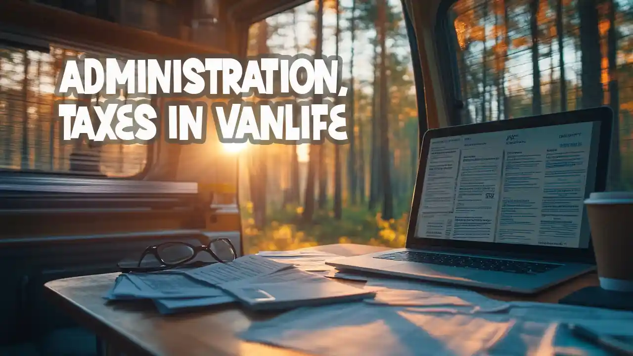 Administration and taxes in Vanlife