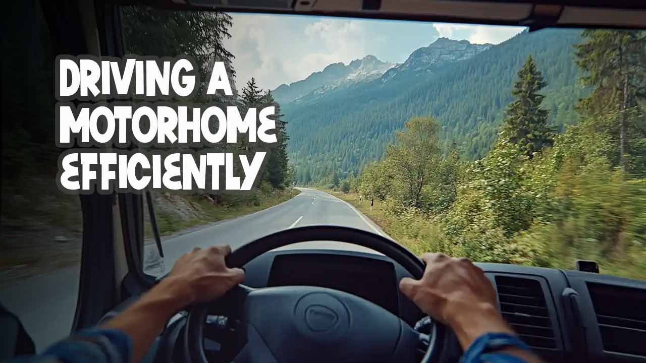 Driving a motorhome efficiently