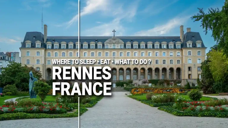 rennes travel guide by campervan