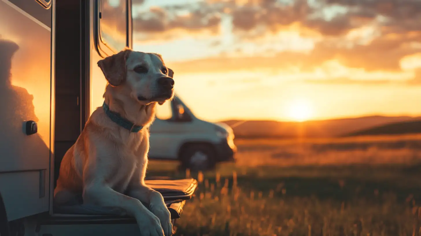 Dog in travel with you