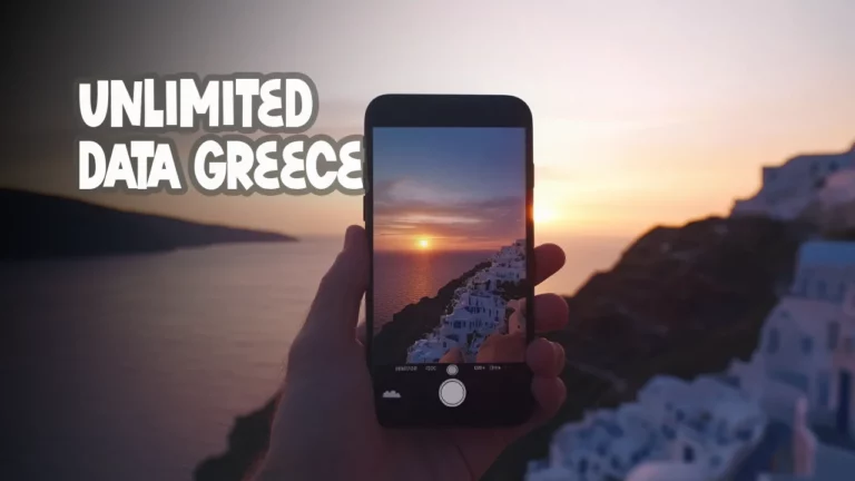 Unlimited Data E-Sim Greece
