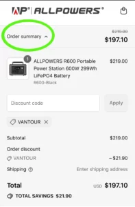 How it works discount code USA