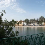 The River Gilão and the waterfront of Tavira, Algarve