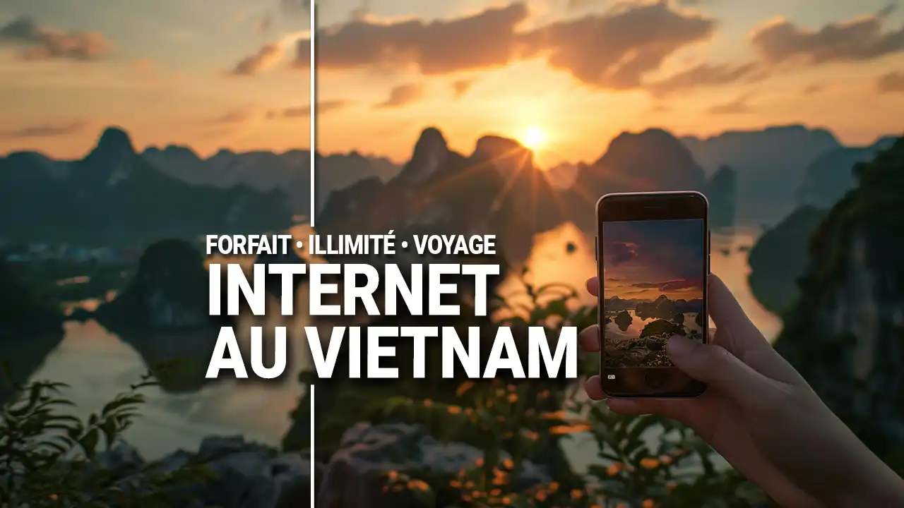 SIM card and unlimited plan for travel in Vietnam