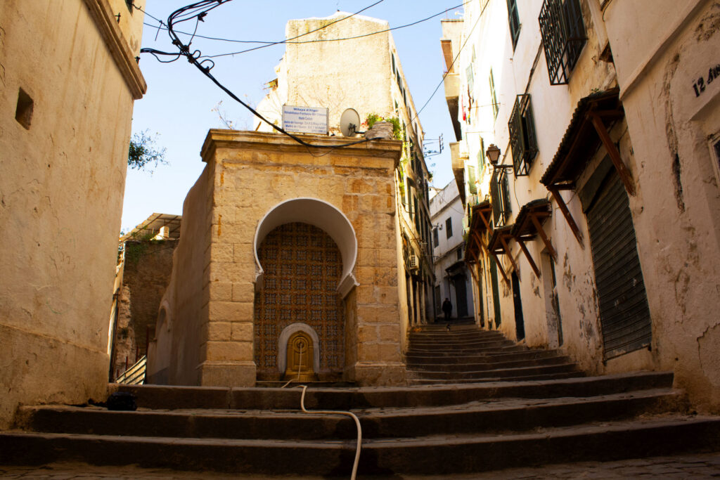 A alley in the Casbah of Algiers