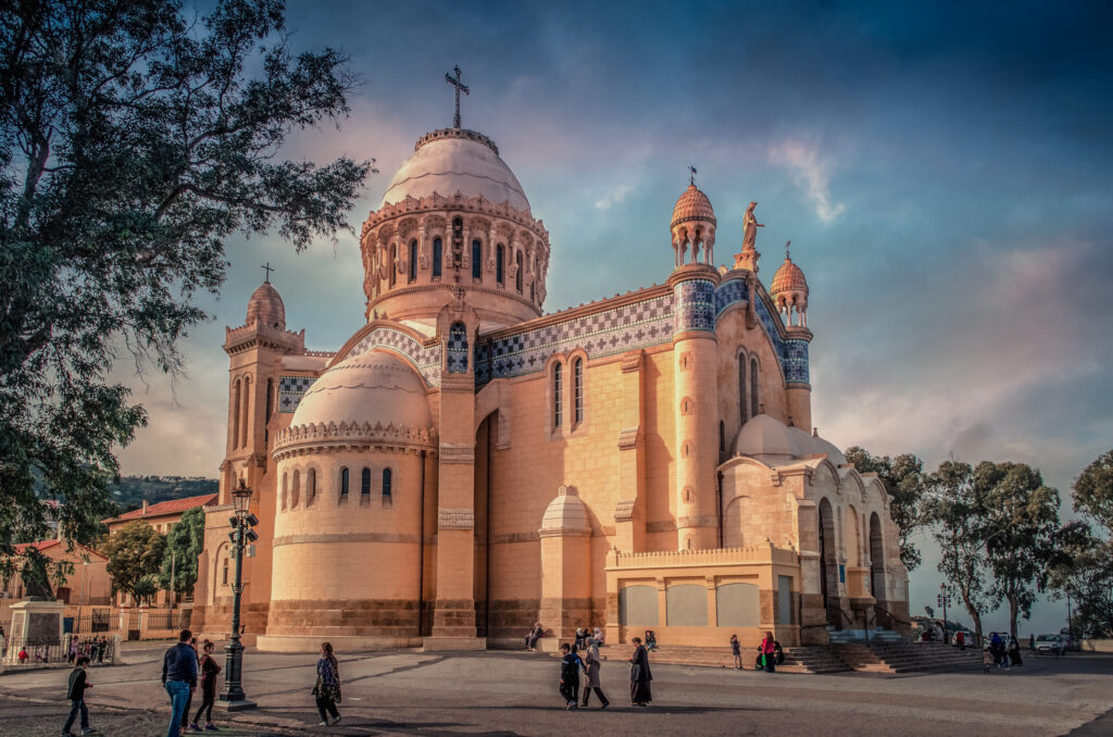 The Basilica of Our Lady of Africa in Algiers