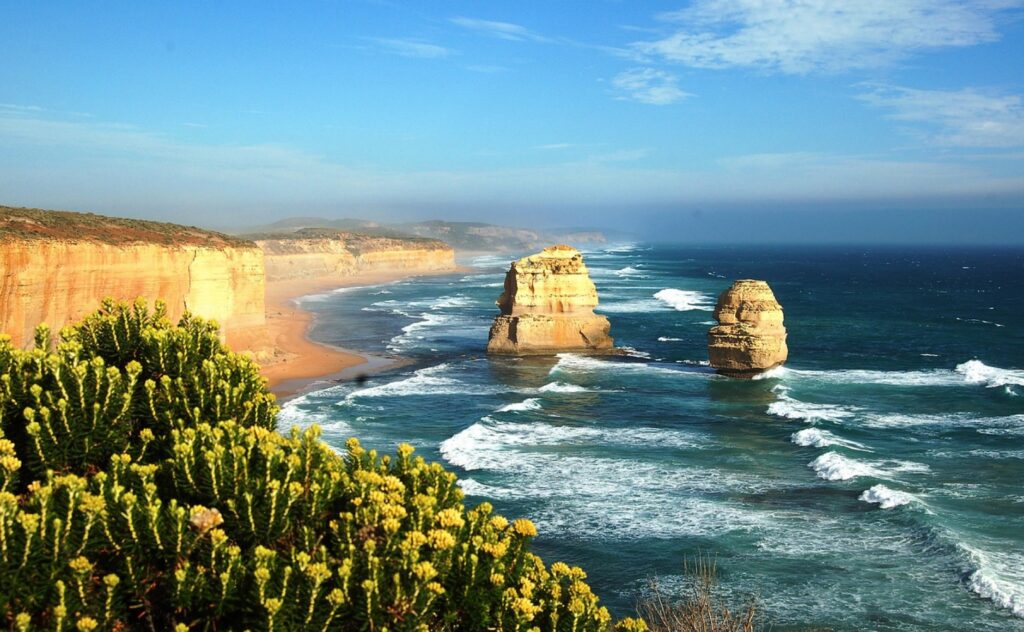 The Twelve Apostles along the Great Ocean Road