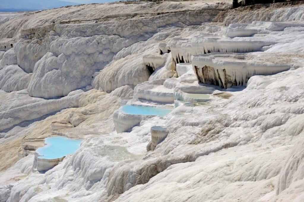 The white terraces of Pamukkale, Turkey