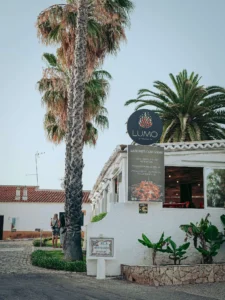 The Lumo, the big pizza grill a bit off the beaten path that we love near Tavira