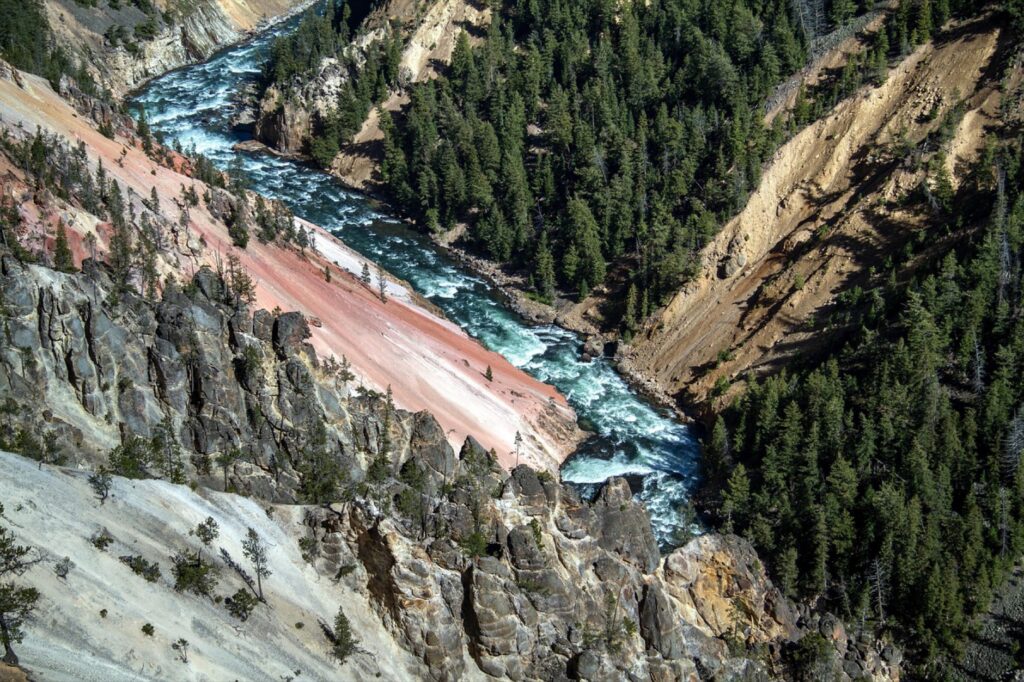 Yellowstone National Park landscape