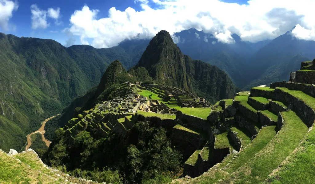 The citadel of Machu Picchu in Peru