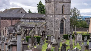 We came for the church, we stayed in the kirkyard