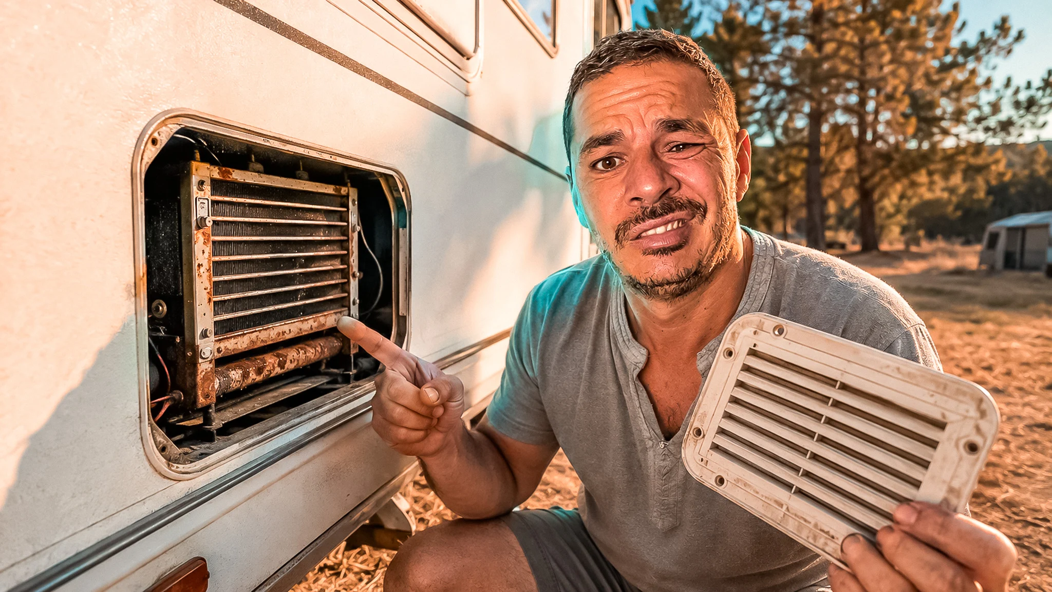 Camping van trimix fridge: usage, ventilation, and gas savings