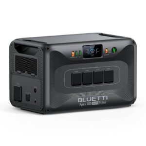 Modular power station BLUETTI Apex 300 with 2,764 Wh, front view