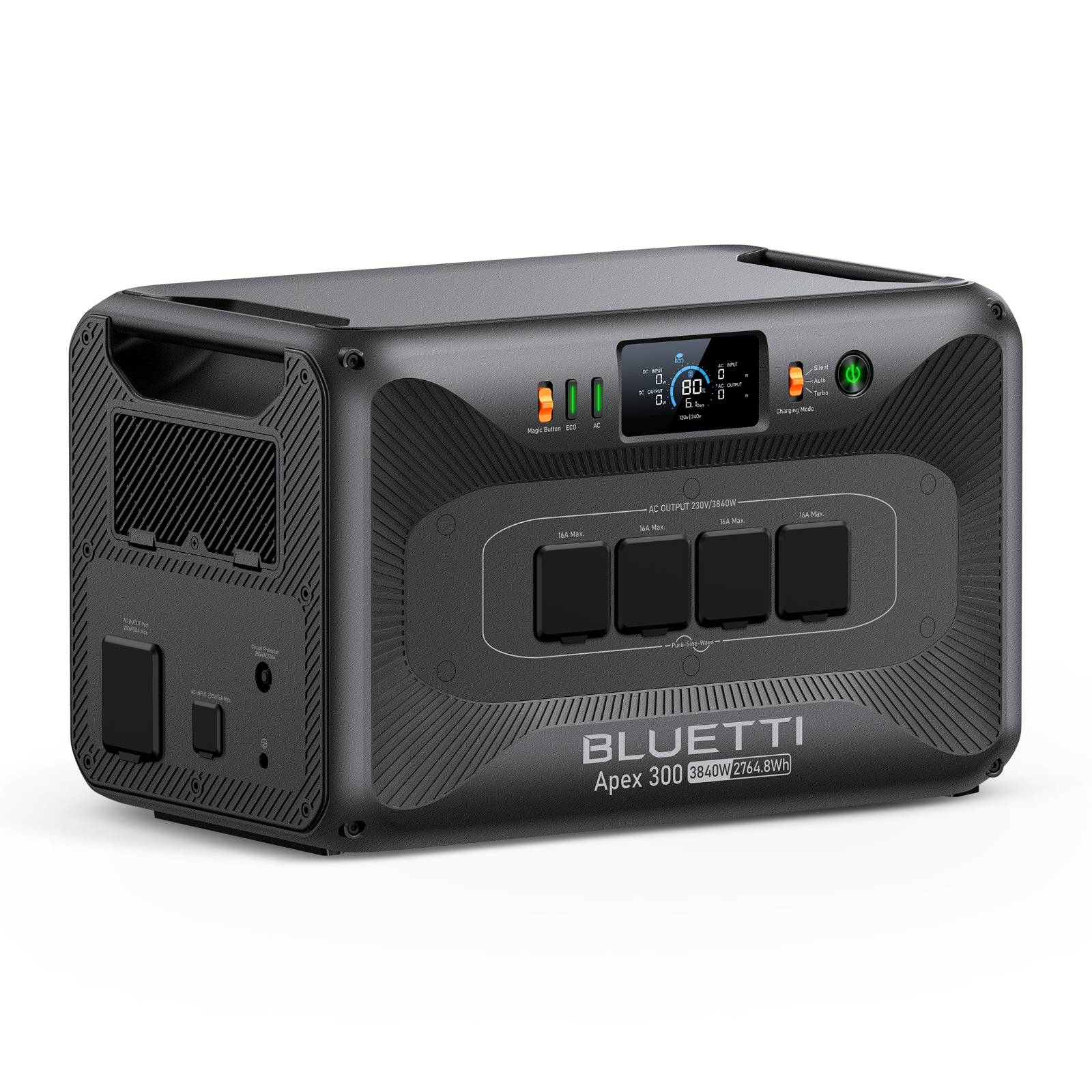 Modular power station BLUETTI Apex 300 with 2,764 Wh, front view